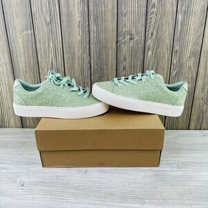 UGG Mint Green Glitter Trainers Women's Size 7 Low Top Sneakers New